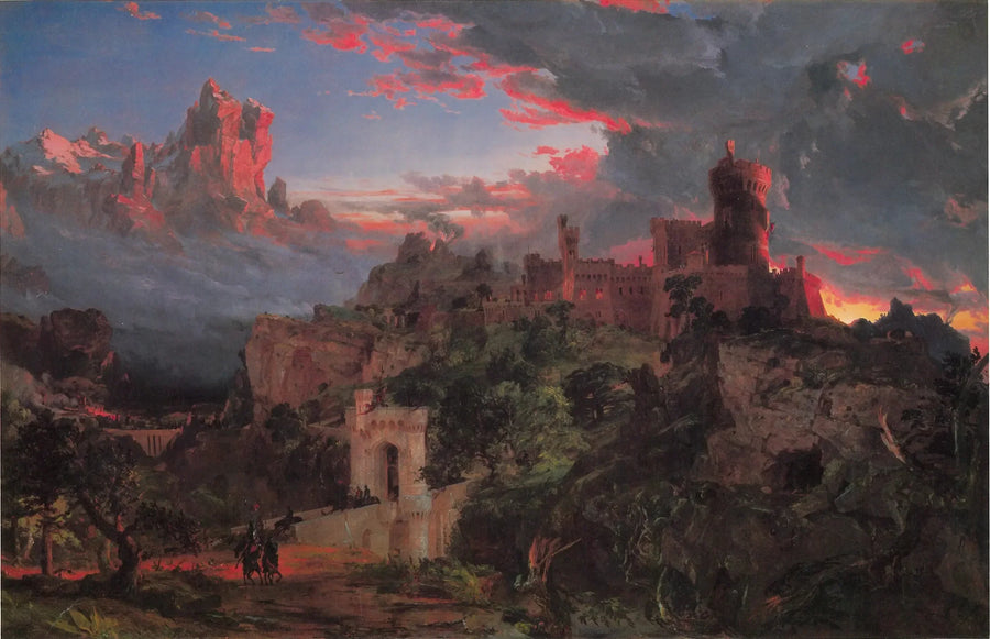 De geest van de oorlog - Jasper Francis Cropsey