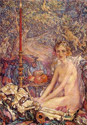 De geest van de tuin - Robert Lewis Reid
