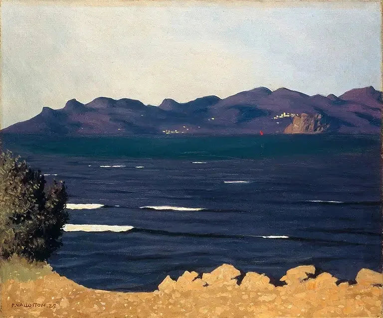 De Esterel en de baai van Cannes - Félix Vallotton

Source:
L'Estérel et la baie de Cannes - Félix Vallotton