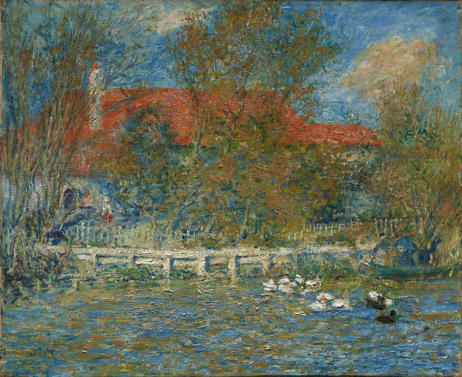 De eendenvijver - Pierre-Auguste Renoir