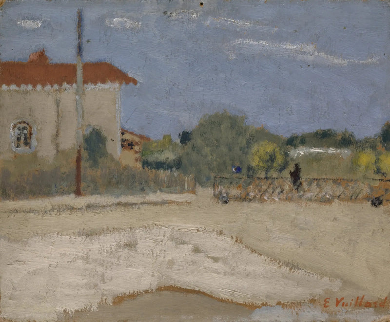 L'Étang-la-Ville. Het station - Édouard Vuillard