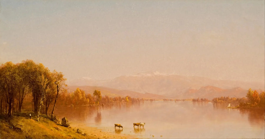 De herfst in de Witte Bergen - Sanford Robinson Gifford