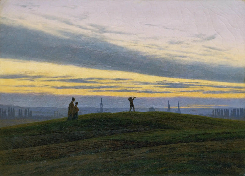 De Avondster - Caspar David Friedrich