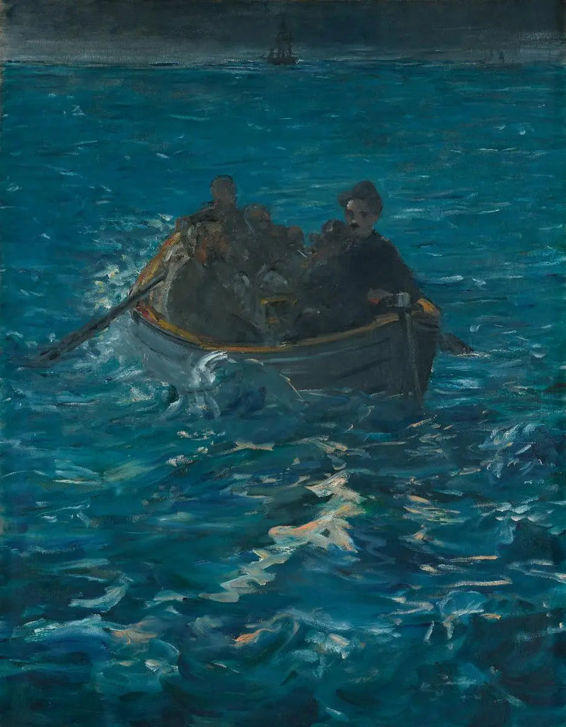 De Ontsnapping van Rochefort - Édouard Manet