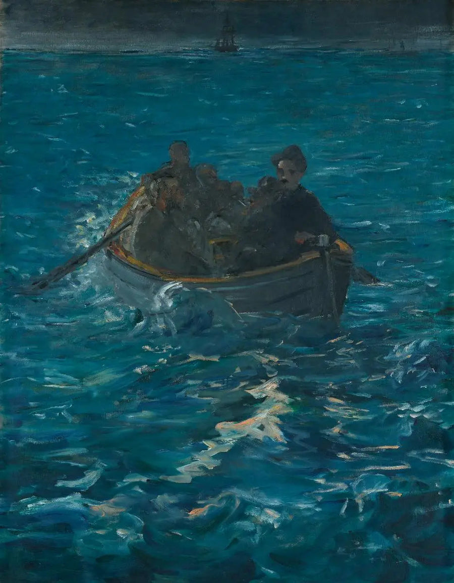 De Ontsnapping van Rochefort - Édouard Manet