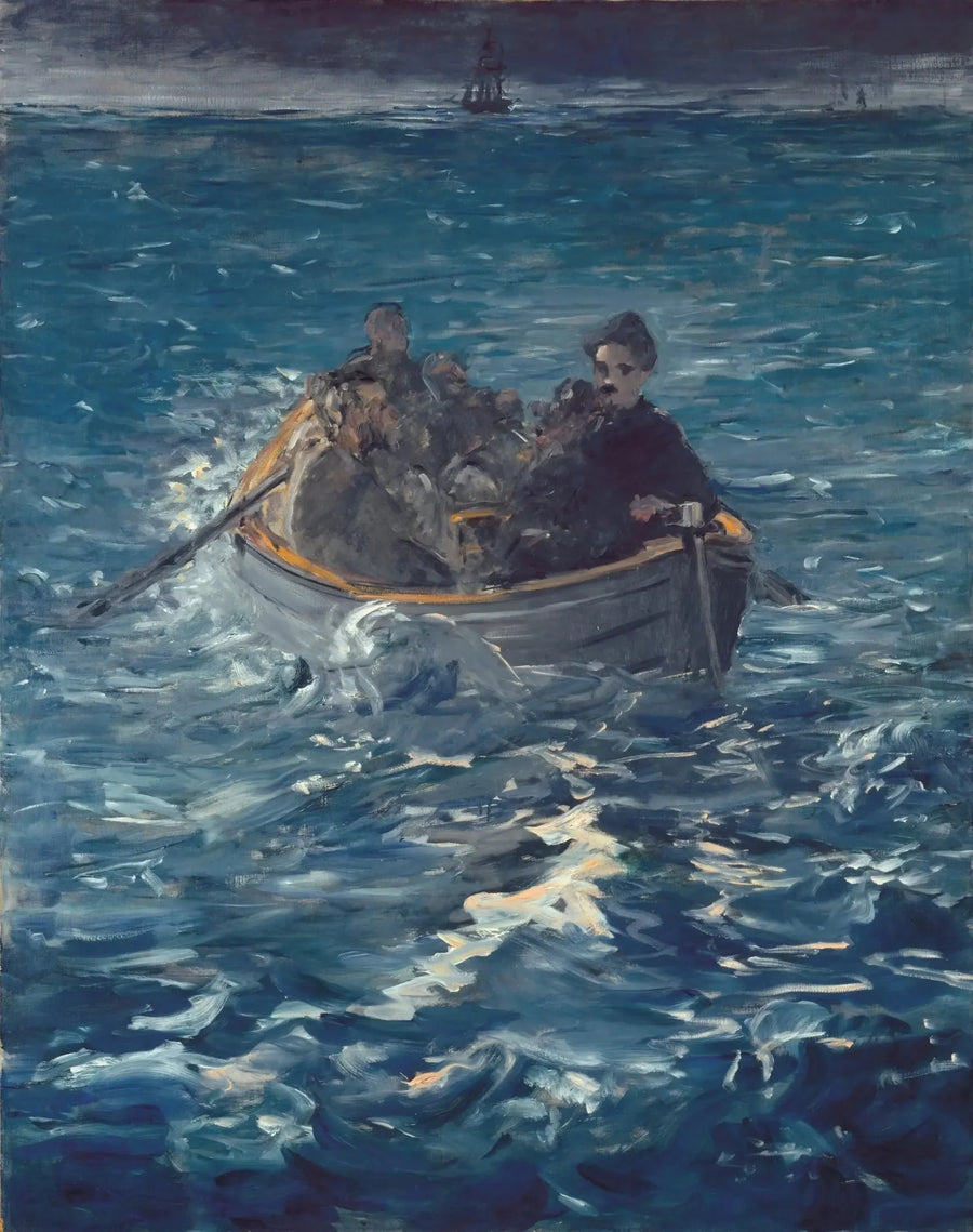 De Ontsnapping van Rochefort - Édouard Manet