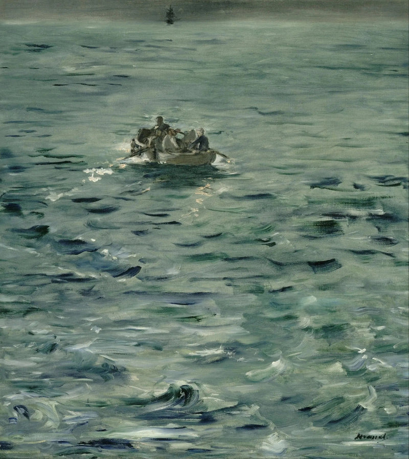 De Ontsnapping van Rochefort - Édouard Manet
