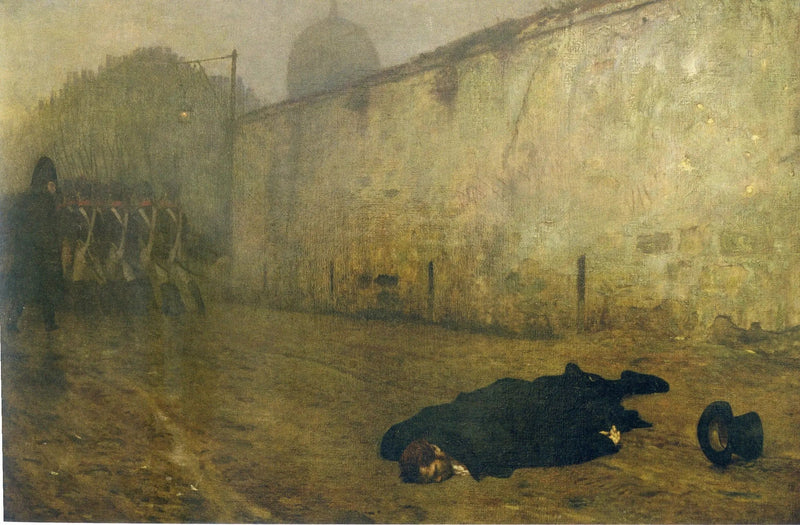 De uitvoering van maarschalk Ney - Jean-Léon Gérôme