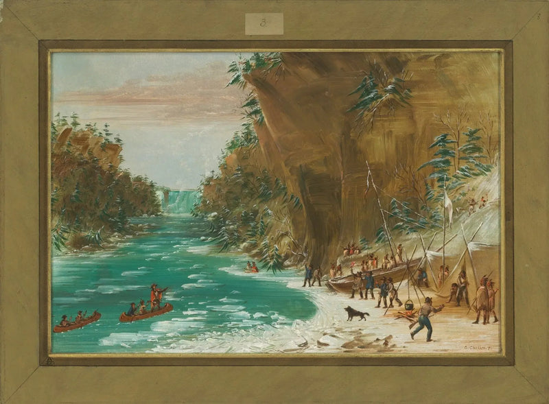 De verzending kampeert onder de watervallen van Niagara. 20 januari 1679 - George Catlin

Source:
L'expédition campe sous les chutes du Niagara. 20 janvier 1679 - George Catlin