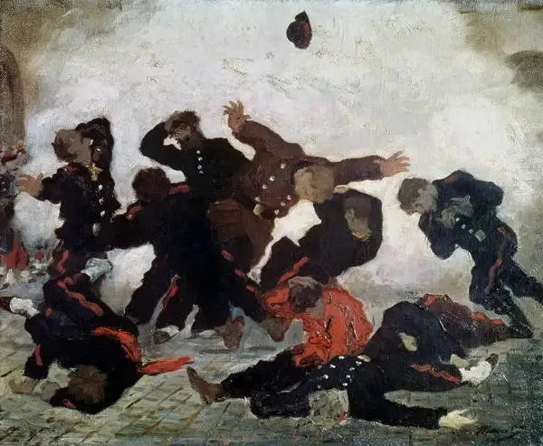 De explosie - Édouard Manet
