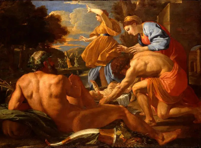 De Tentoonstelling van Mozes - Nicolas Poussin