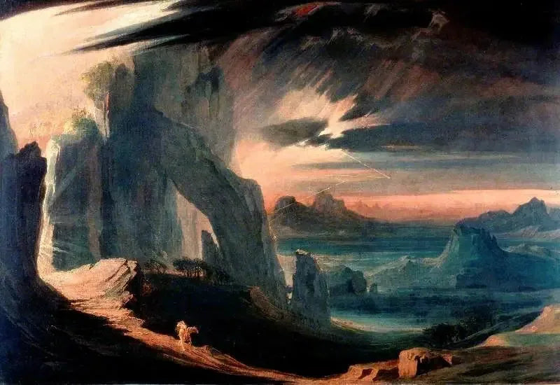 De uitzetting van Adam en Eva uit het Paradijs - John Martin

Source:
L'expulsion d'Adam et Eve du Paradis - John Martin