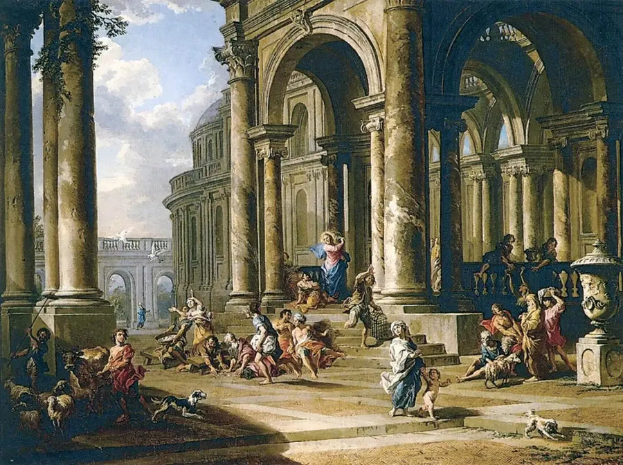 De uitzetting van de wisselaars uit de Tempel - Giovanni Paolo Panini

Source:
L'expulsion des changeurs du Temple - Giovanni Paolo Panini