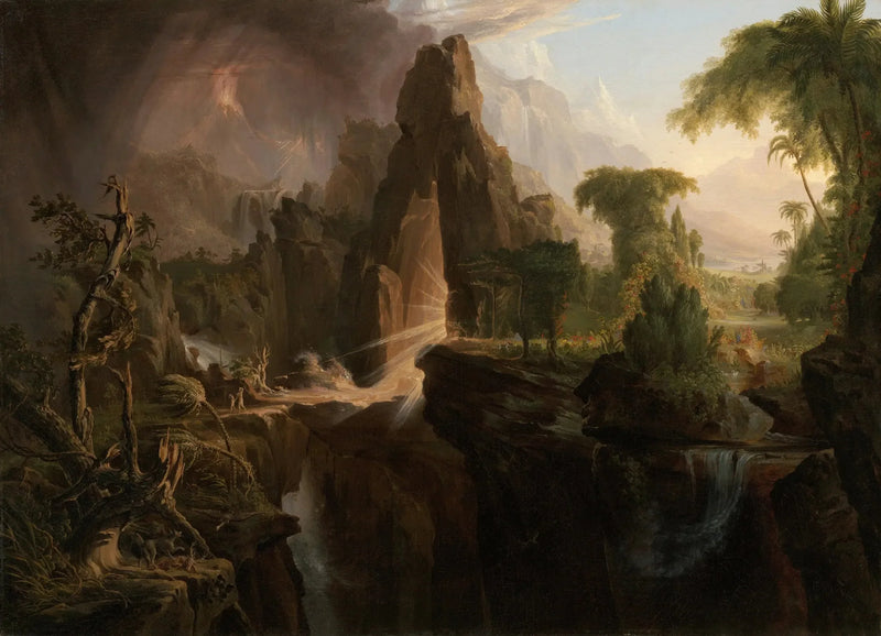 De Uitdrijving uit de Tuin van Eden - Thomas Cole

Source:
L'Expulsion du jardin d'Éden - Thomas Cole