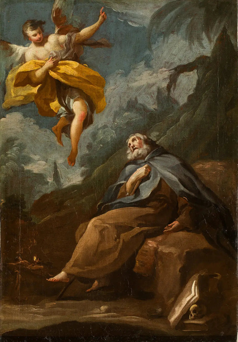De extase van de heilige Antonius de Abt - Francisco de Goya