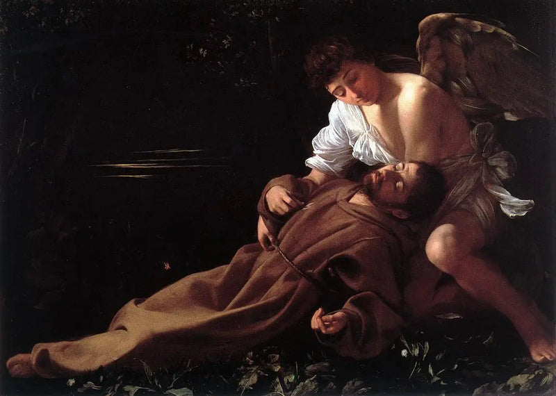De extase van Sint Franciscus - Caravaggio