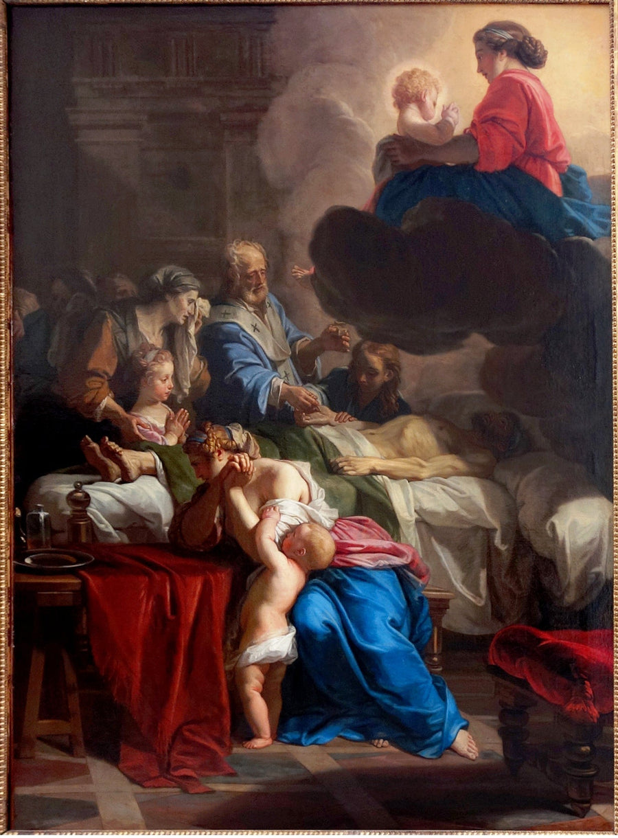De laatste sacrament - Jean-Baptiste Jouvenet