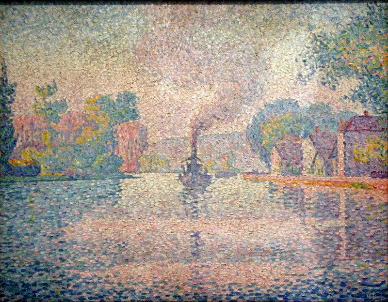 De Zwaluw op de Seine - Paul Signac