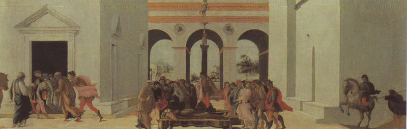 De geschiedenis van Lucretia - Filippino Lippi