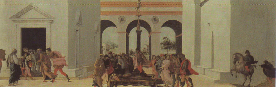 De geschiedenis van Lucretia - Filippino Lippi
