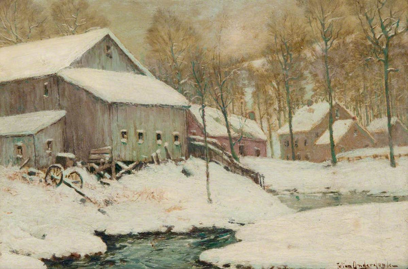 De winter op de boerderij - Julian Onderdonk