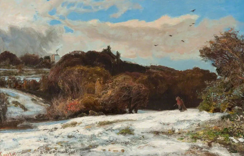 De winter in Ornans - Gustave Courbet