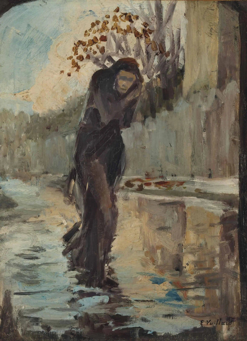 De winter - Édouard Vuillard