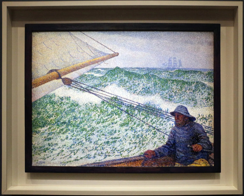 De man aan het roer - Théo van Rysselberghe