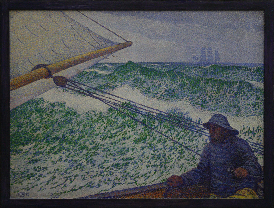 De man aan het roer - Théo van Rysselberghe