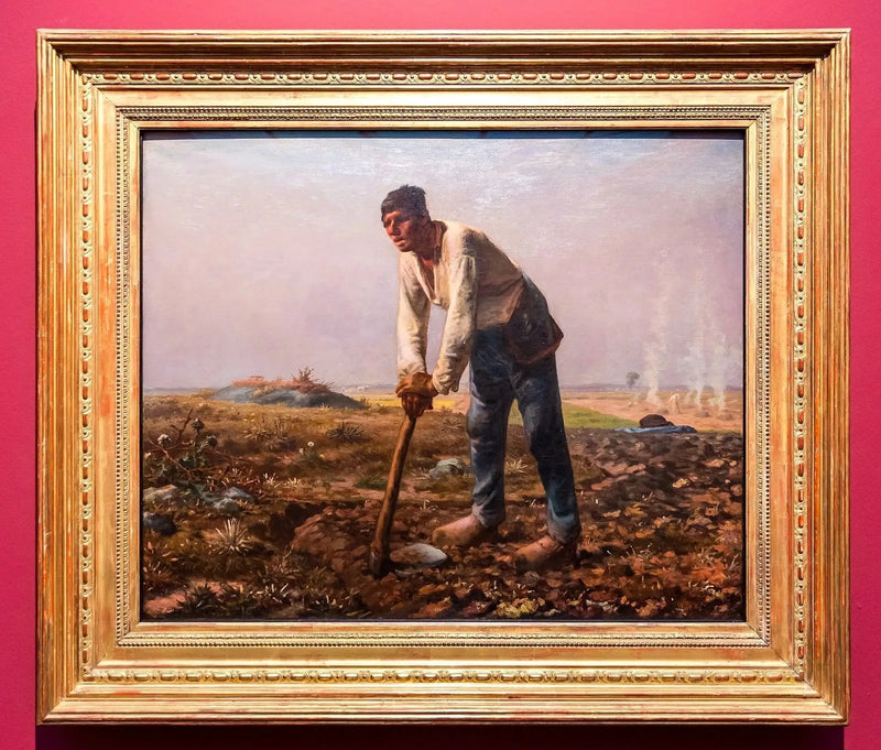 De man met de schop - Jean-François Millet