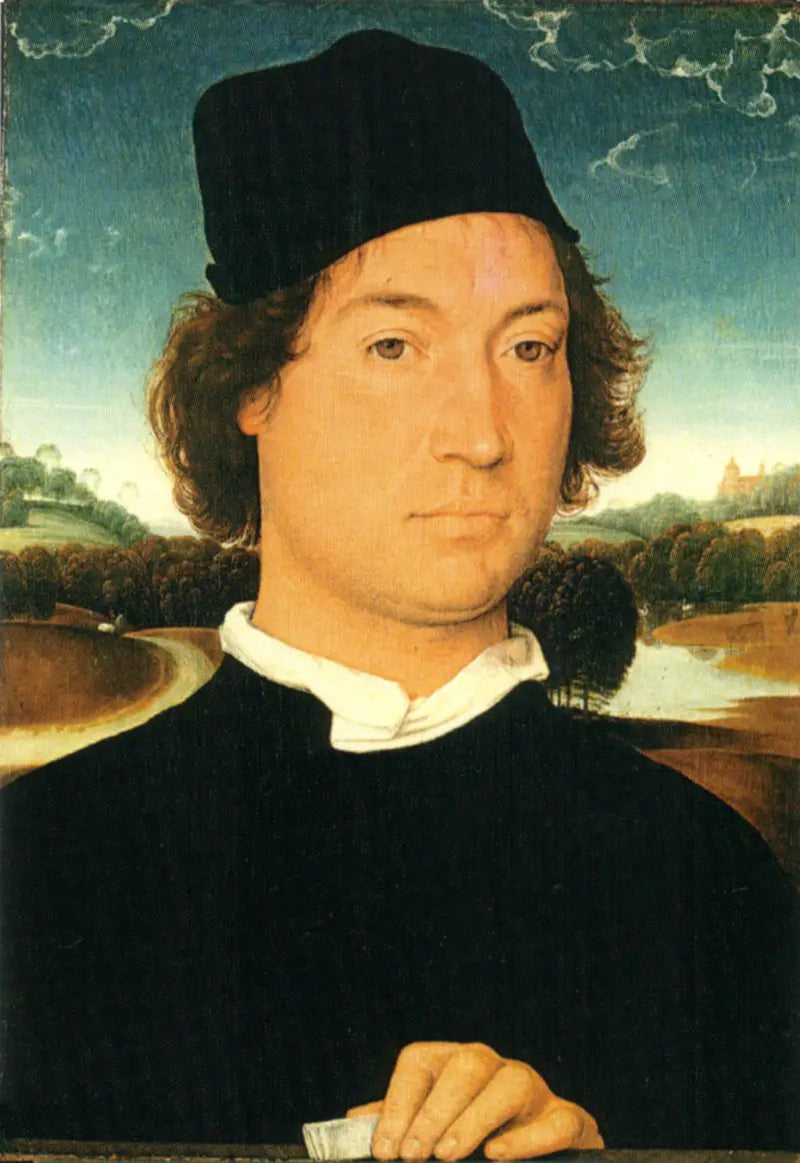De man met de brief - Hans Memling