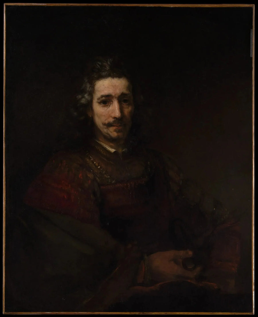 De man met de loep - Rembrandt