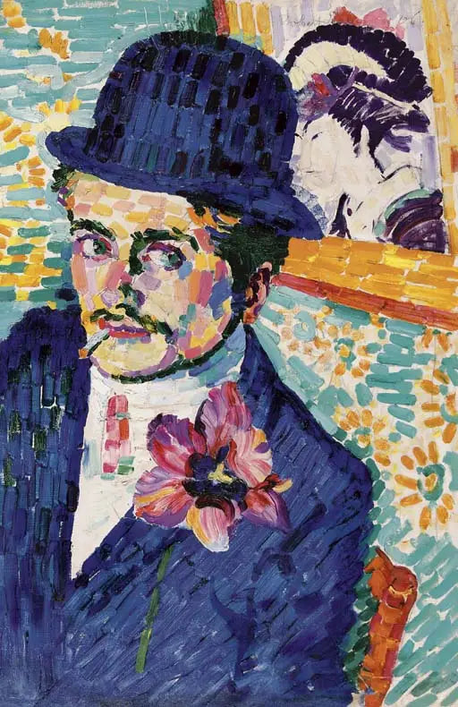 De man met de tulp - Robert Delaunay