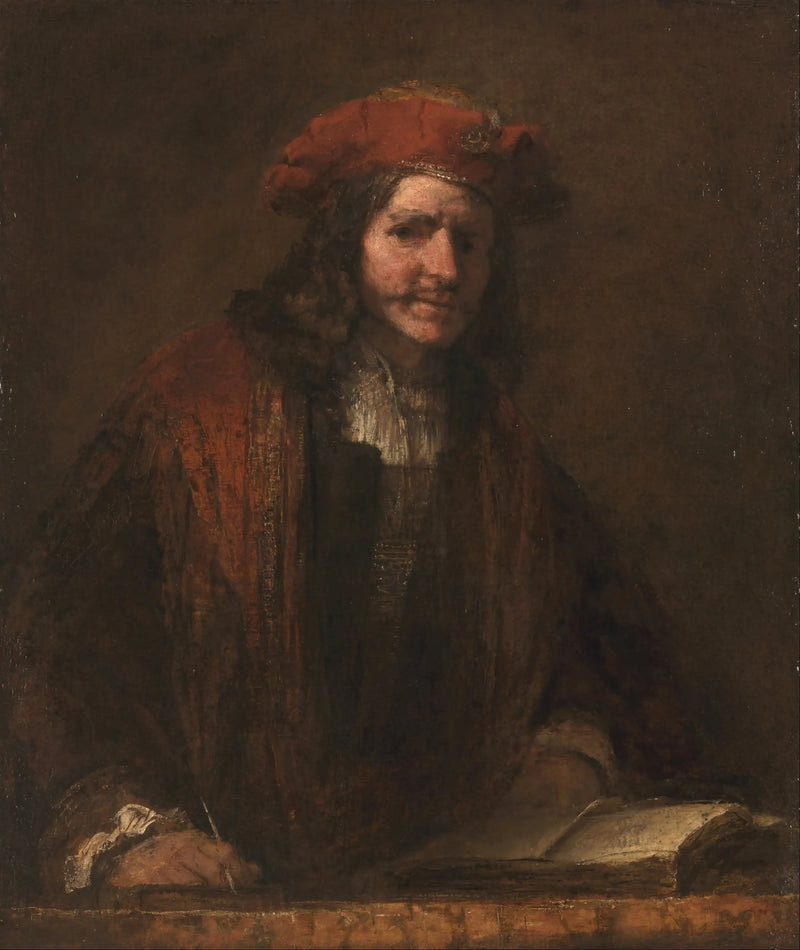 De man met de rode muts - Rembrandt