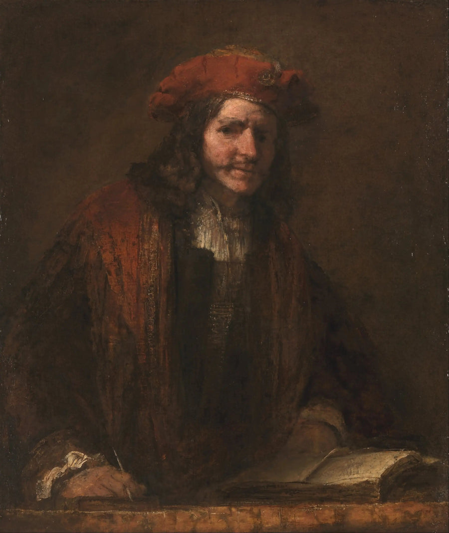 De man met de rode muts - Rembrandt