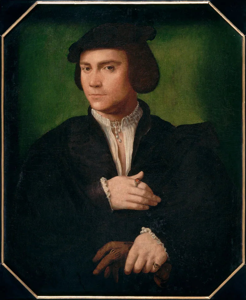 De man met de handschoen - Joos van Cleve