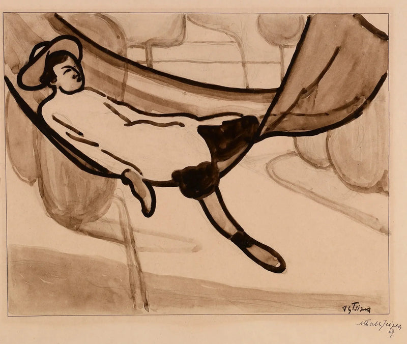 De man in de hangmat - Albert Gleizes