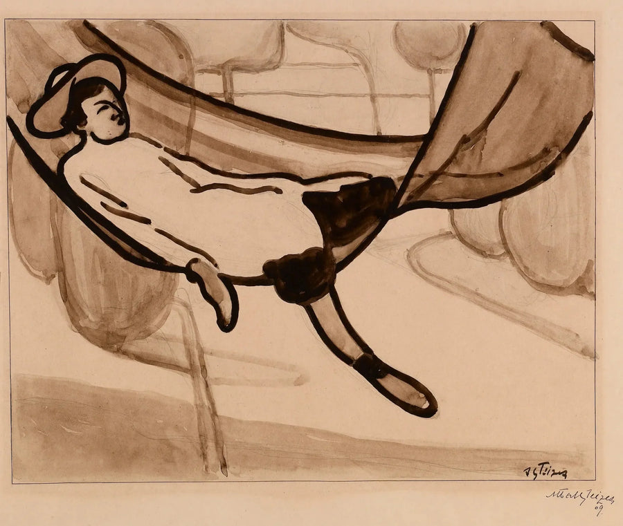 De man in de hangmat - Albert Gleizes