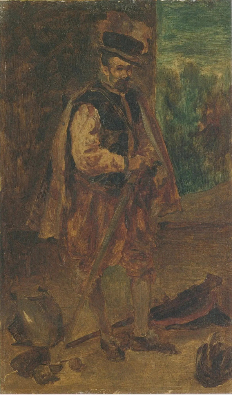 De man met een stok - Édouard Manet