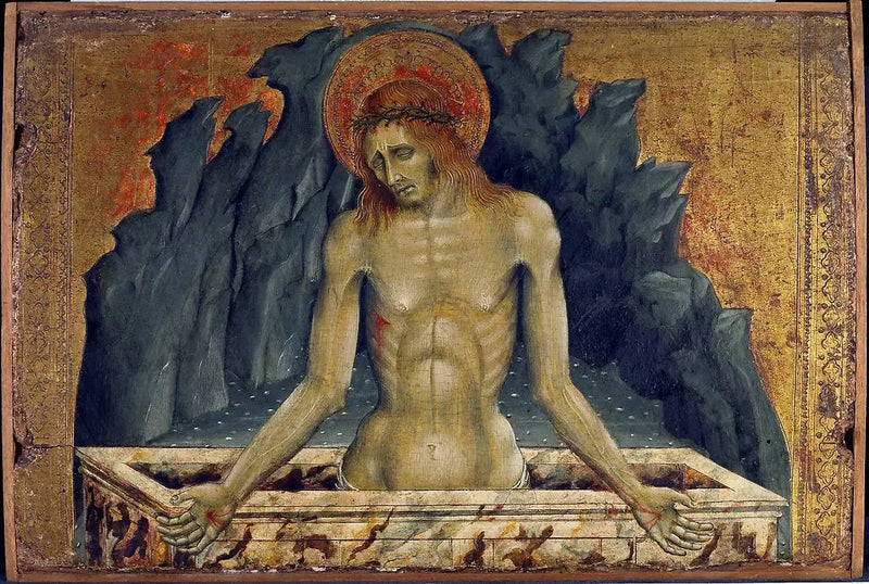 De man van smart - Giovanni di Paolo