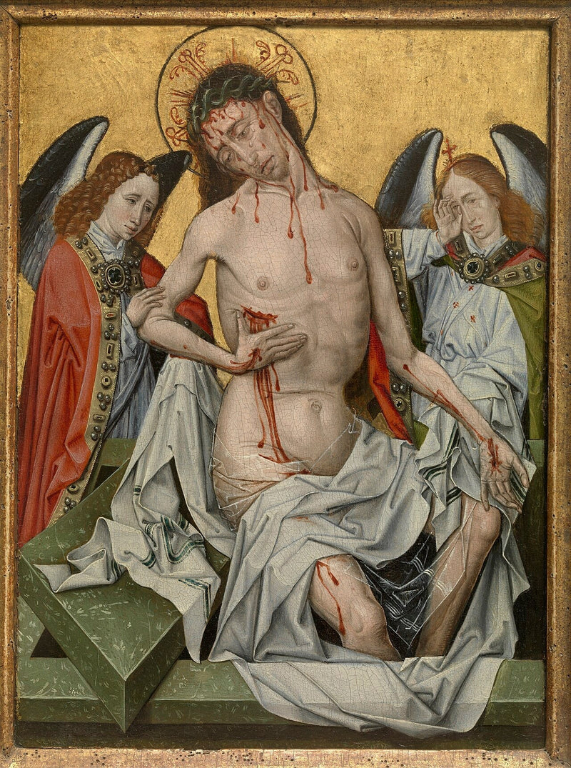 De man van smarten - Robert Campin