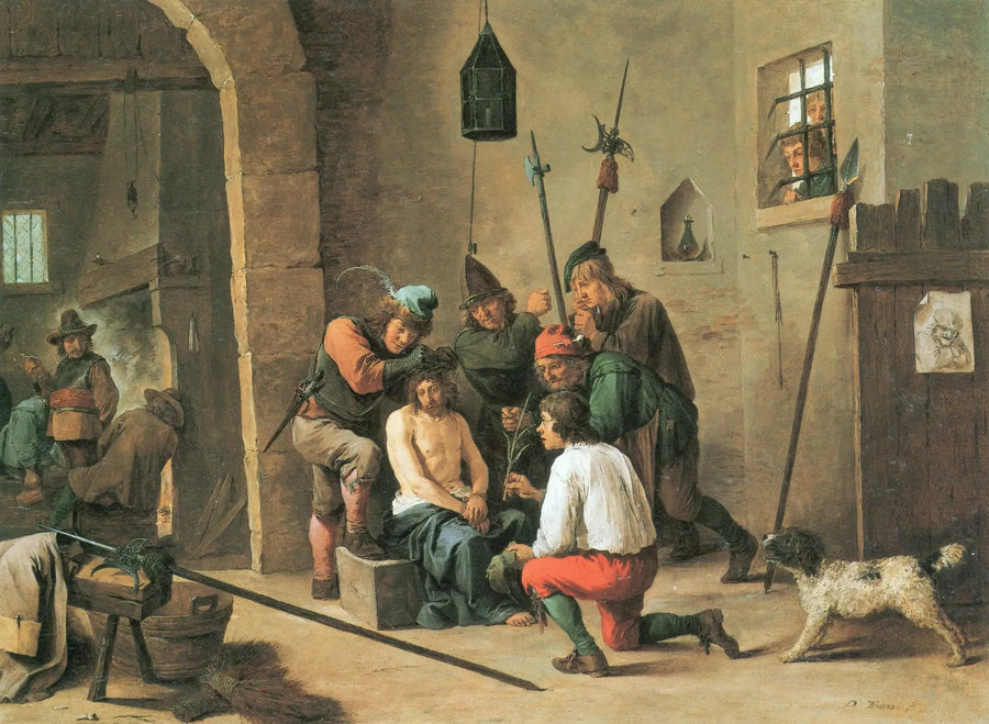 De man van het lijden - David Teniers de Jonge

Source:
L'homme des douleurs - David Teniers le Jeune