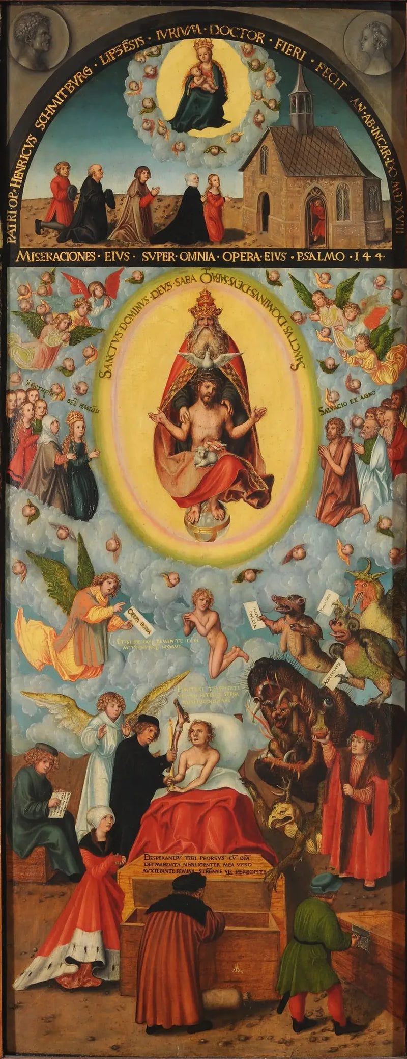 De stervende man - Lucas Cranach de Ouderling
