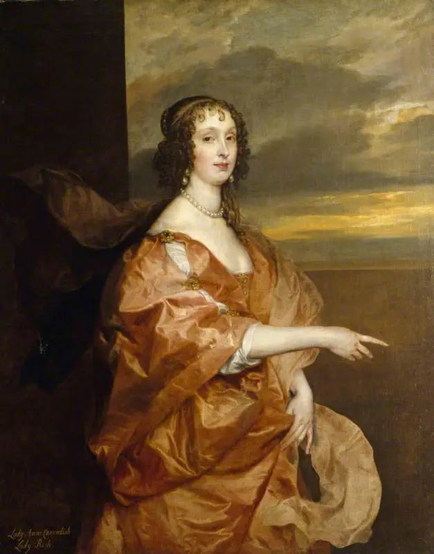 De eerwaarde Anne Boteler, gravin van Newport, later gravin van Portland (ca. 1610 – 1669) - Antoine van Dyck

Source:
L'hon. Anne Boteler, comtesse de Newport, plus tard comtesse de Portland (vers 1610 – 1669) - Antoine van Dyck