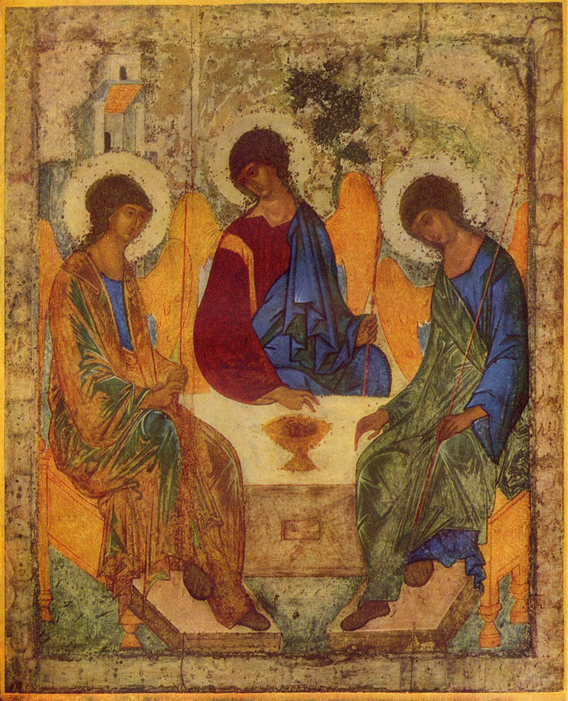 De gastvrijheid van Abraham - Andrej Rubljov