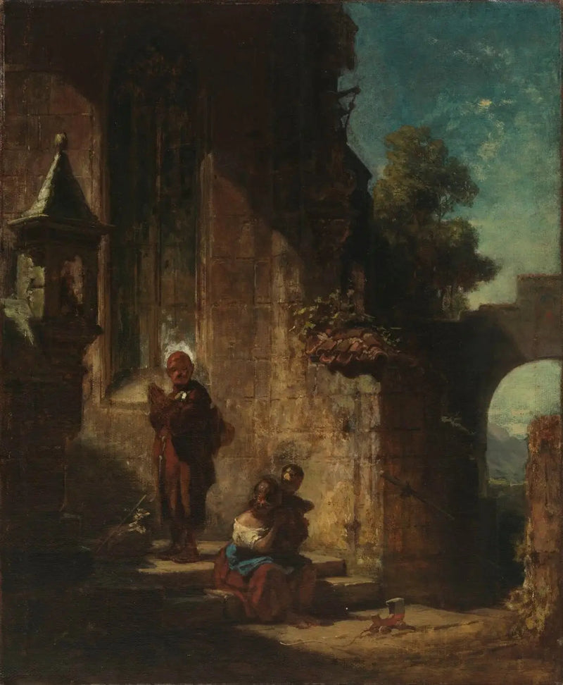 De hypocriet - Carl Spitzweg