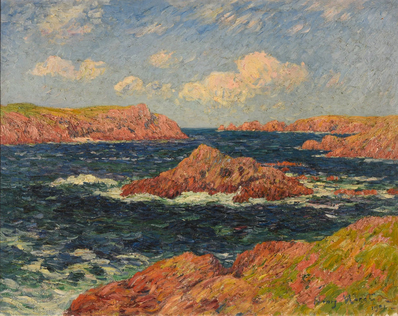 Het eiland Kerellec (Ouessant) - Henry Moret