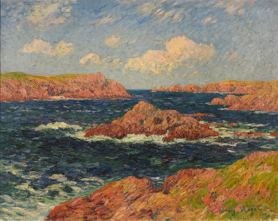 Het eiland Kerellec (Ouessant) - Henry Moret