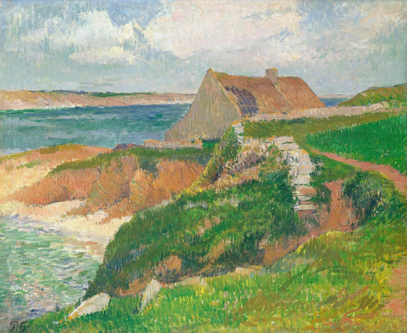 Het eiland Raguenez, in Bretagne - Henry Moret
