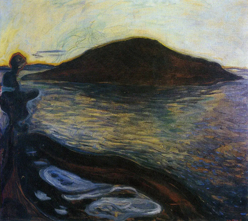 Het Eiland - Edvard Munch